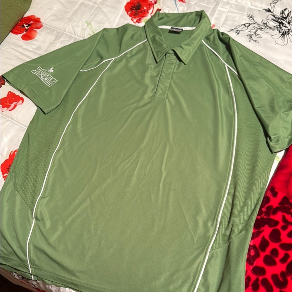 Men's Green Polo Shirt